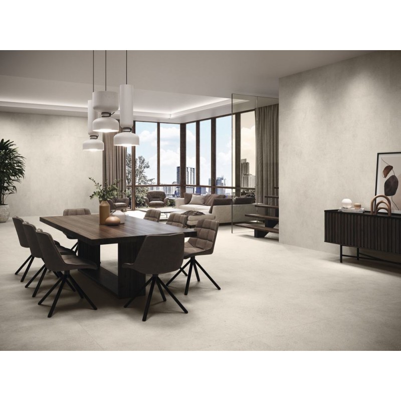 ASPHALT OFF WHITE RECTIFICADO 120X120 NATURAL