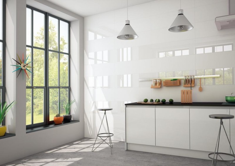BIANCHI WHITE BRILLO 30X90 RECTIFICADO