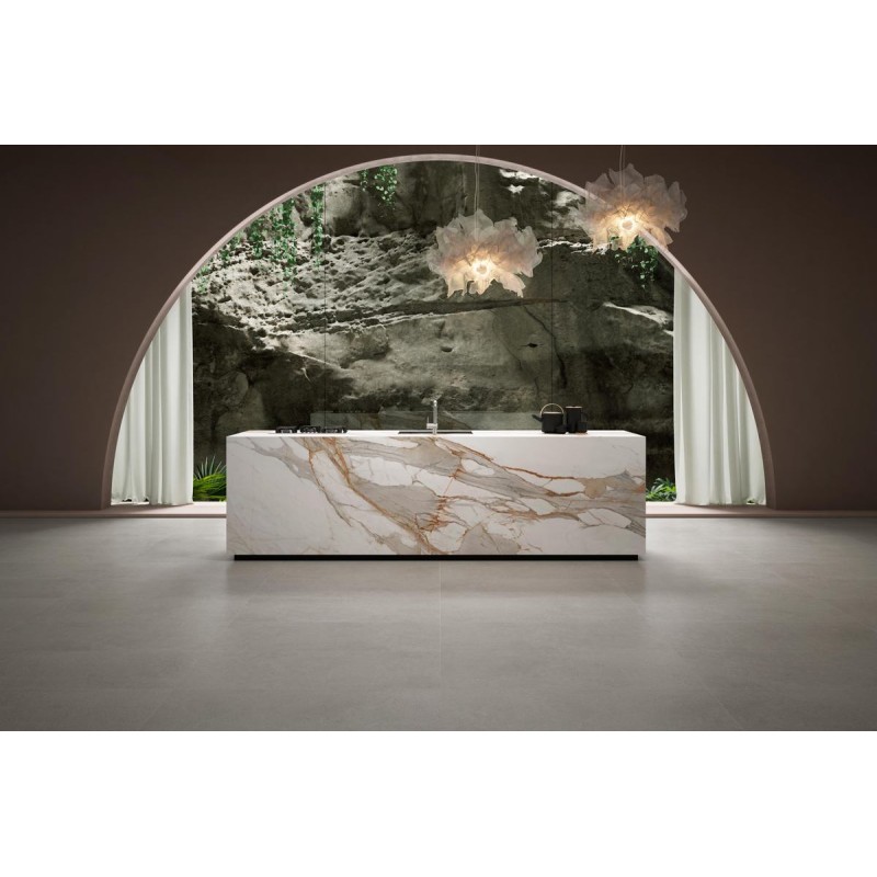 BORRIOLSTONE SILVER SEMIPULIDO 120X120 RECTIFICADO