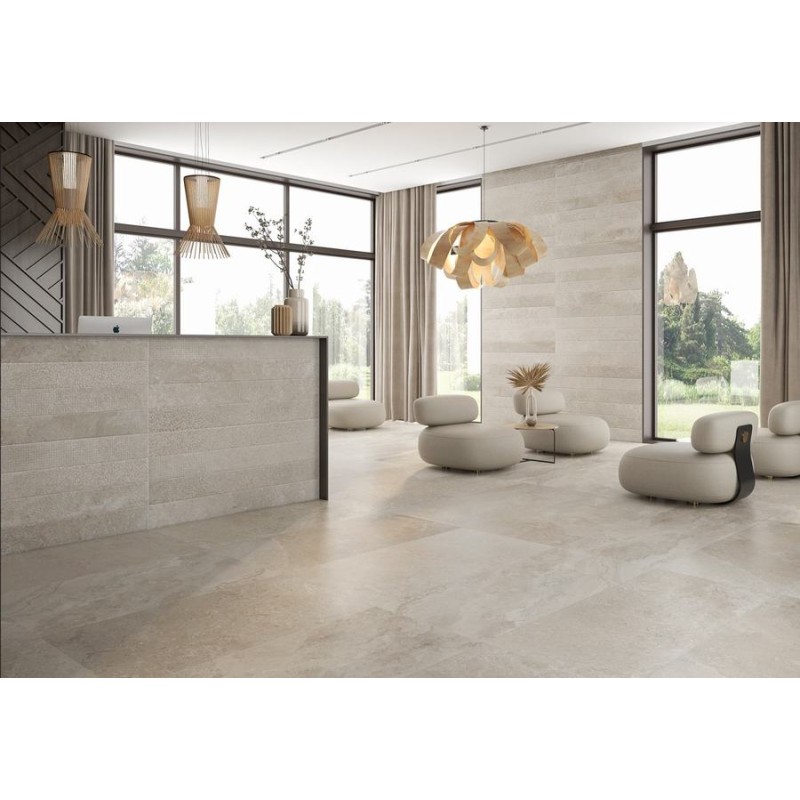 SOLANGE CREAM DECOR MATE 59,5X119,2 RECTIFICADO