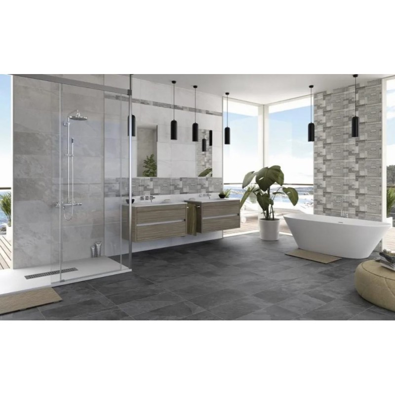 AXIS BLACK NATURAL 100X100 RECTIFICADO
