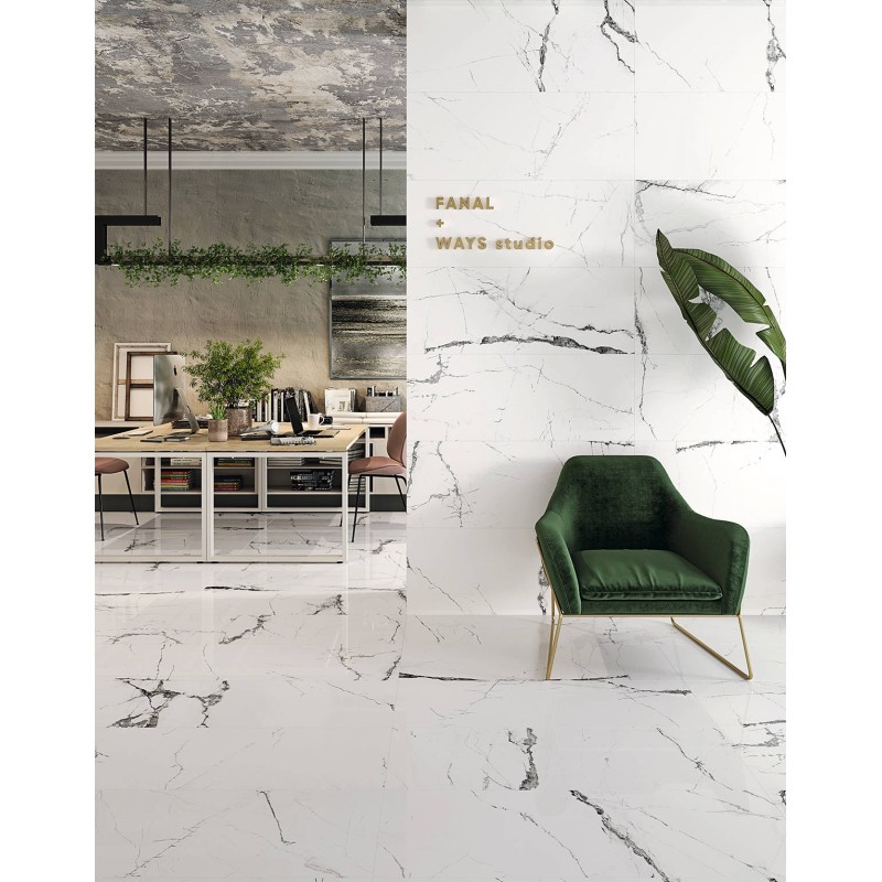 NEW ICE WHITE BRILLO 45X120 RECTIFICADO