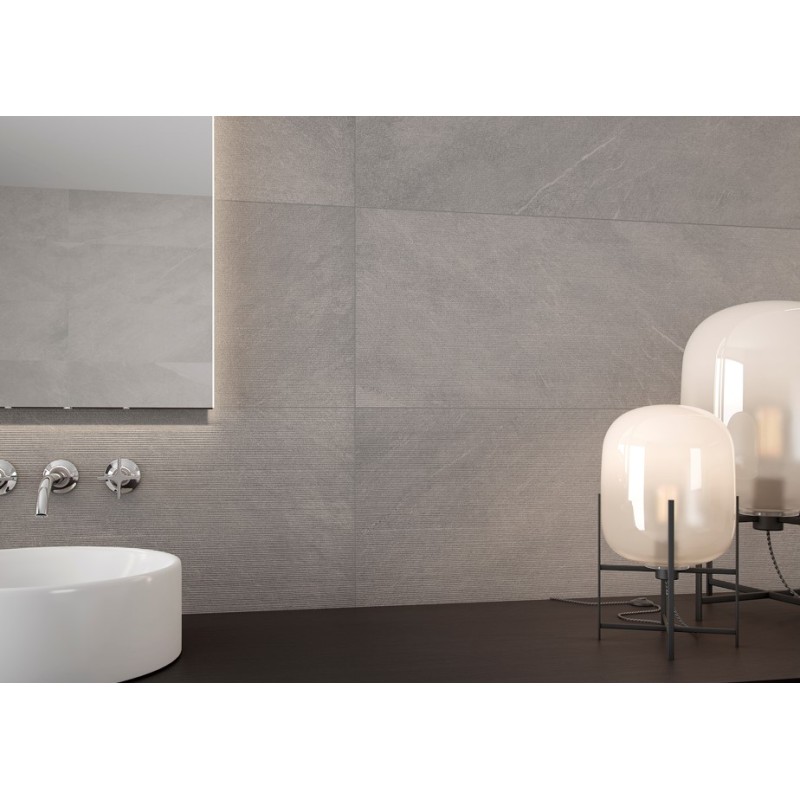 KHAN CONCEPT GREY MATE 40X120 RECTIFICADO
