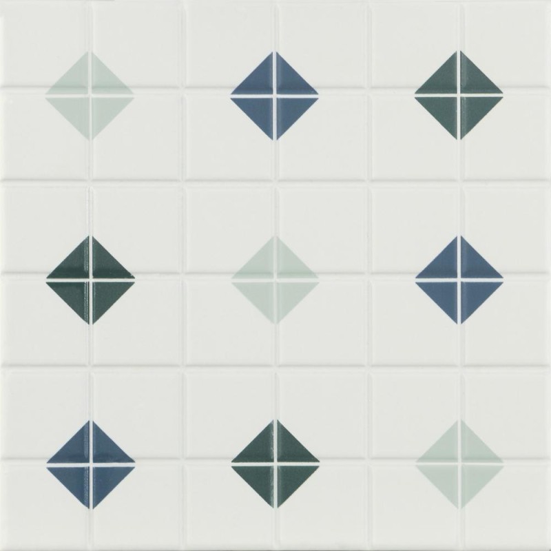 Azulejo efecto Hidráulico Mintons de Dune para Baño,cocina,residencial,decoración,comercio