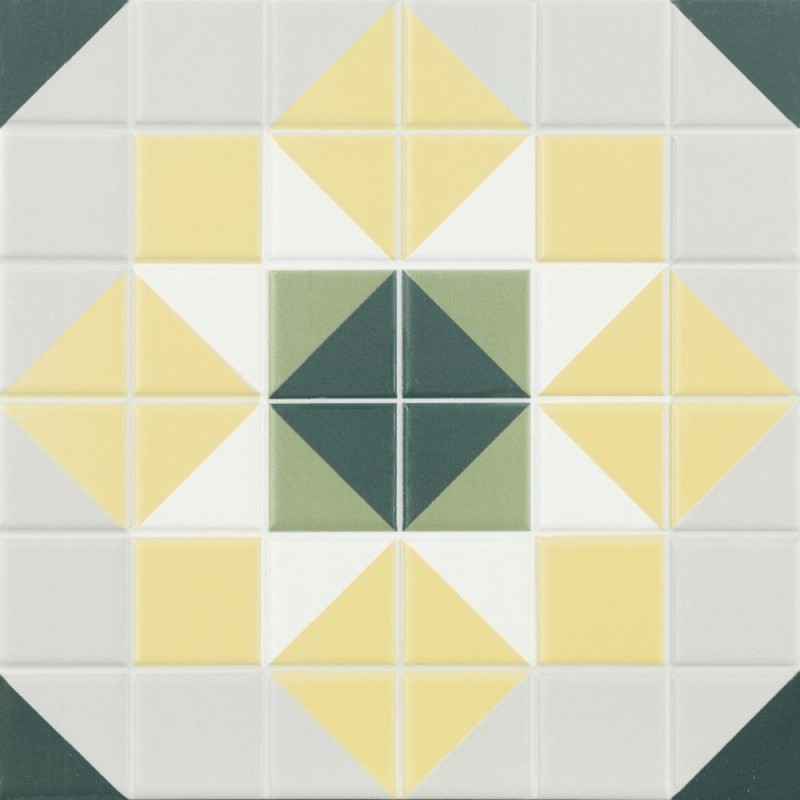 Azulejo efecto Hidráulico Mintons de Dune para Baño,cocina,residencial,decoración,comercio