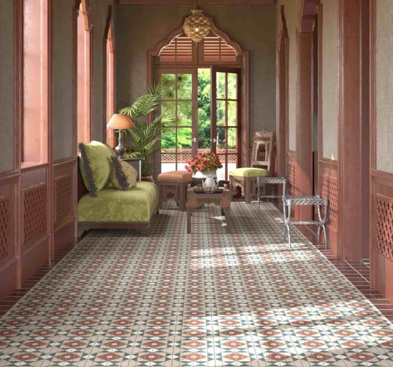 MINTONS BALMORAL MATE 20X20