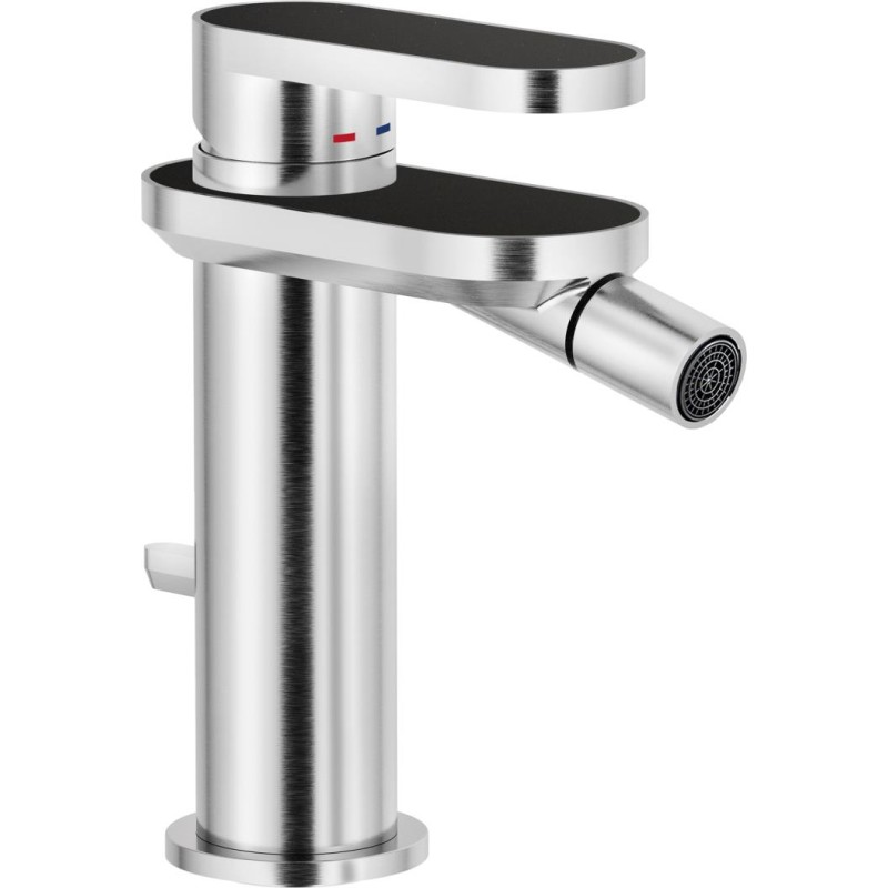 MONOMANDO DE BIDÉ DRESS ACERO INOX NERO MONOMANDO DE BIDÉ DRESS ACERO INOX NERO