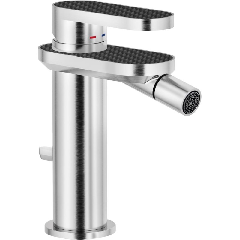 MONOMANDO DE BIDÉ DRESS ACERO INOX CARBON MATT MONOMANDO DE BIDÉ DRESS ACERO INOX CARBON MATT