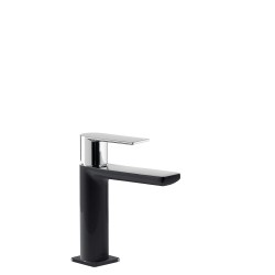 MONOMANDO DE LAVABO LOFT COLORS CROMO-NEGRO 20010301NE