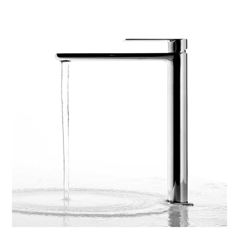 MONOMANDO DE LAVABO ALTO CON MANETA LOFT CROMO BRILLO