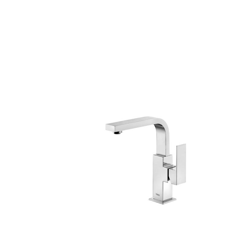 MONOMANDO DE LAVABO CUADRO CROMO