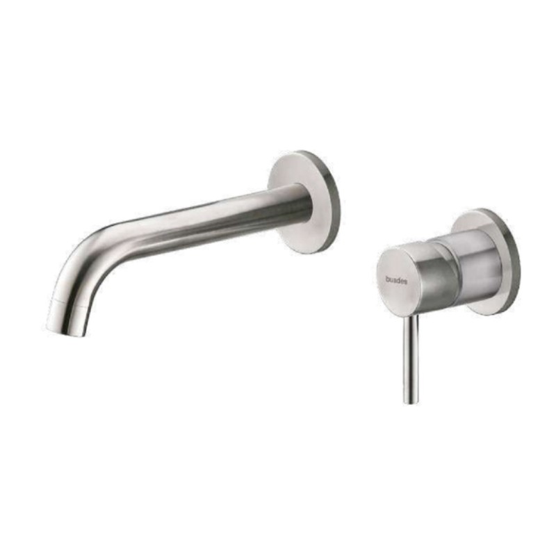 MONOMANDO DE LAVABO EMPOTRADO VETTÄ-NOX INOX SATINADO MONOMANDO DE LAVABO EMPOTRADO VETTÄ-NOX INOX SATINADO