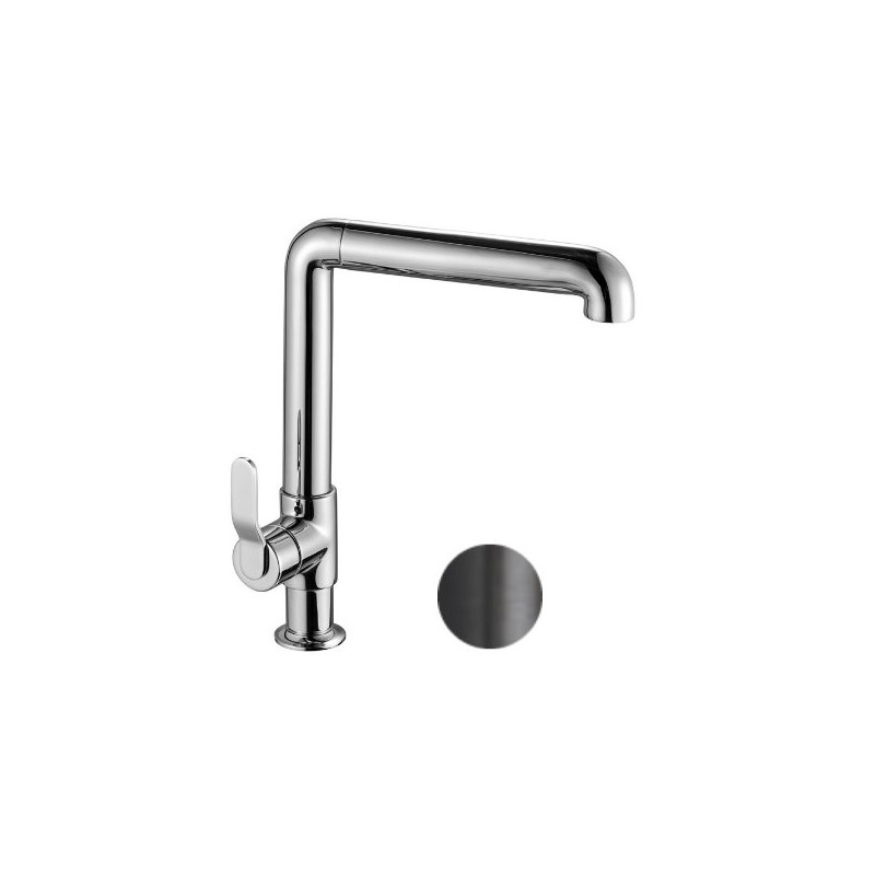 MONOMANDO DE COCINA ROVIRA GIRATORIO GUN METAL PVD MONOMANDO DE COCINA ROVIRA GIRATORIO GUN METAL PVD