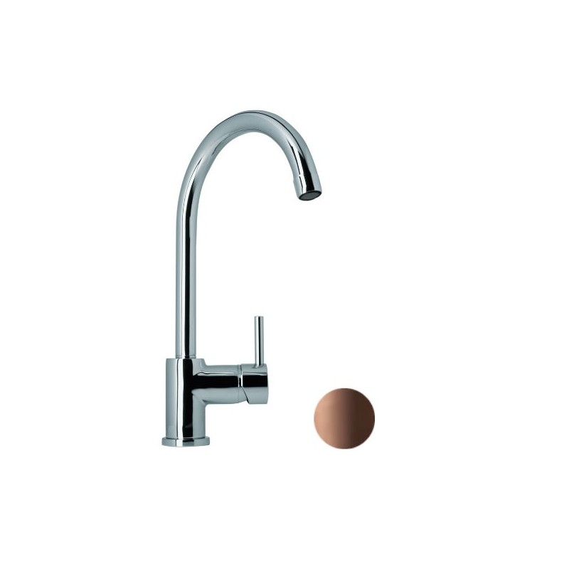 MONOMANDO DE COCINA LINK COBRE CEPILLADO