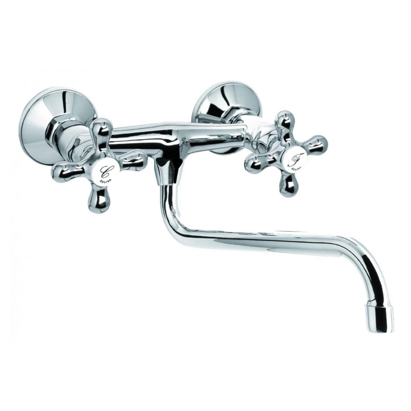 MONOMANDO DE COCINA BAJO BELL-STIL CROMO BRILLO