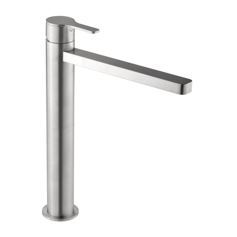 MONOMANDO DE LAVABO ALTO TRESEDICI ACERO INOX MONOMANDO DE LAVABO ALTO TRESEDICI ACERO INOX