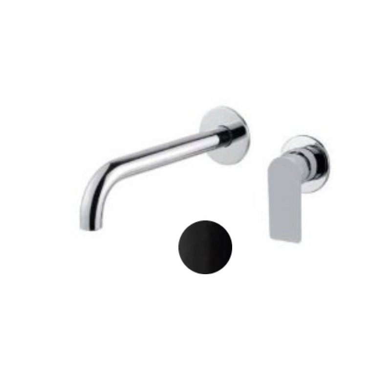 MONOMANDO DE LAVABO MURAL EASY NEGRO MONOMANDO DE LAVABO MURAL EASY NEGRO