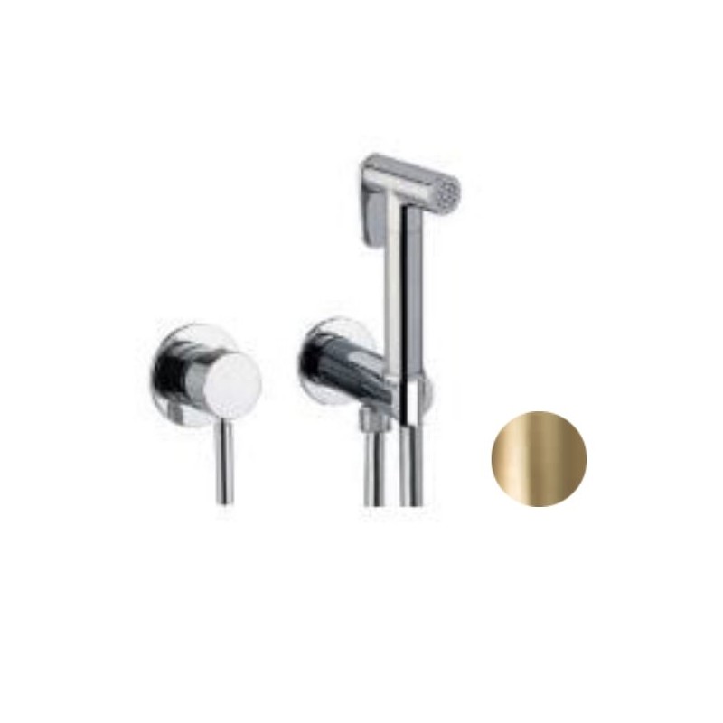 MONOMANDO KIT DE BIDÉ MUSE ORO CEPILLADO
