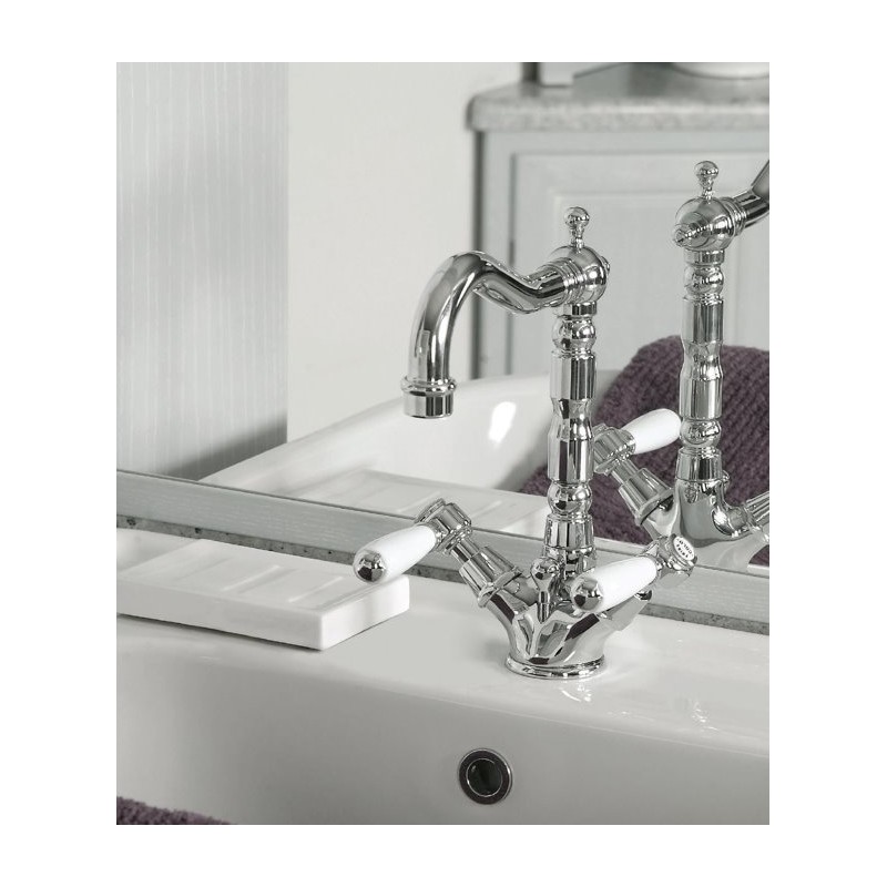 MONOMANDO DE LAVABO CHARLTON CROMO BRILLO