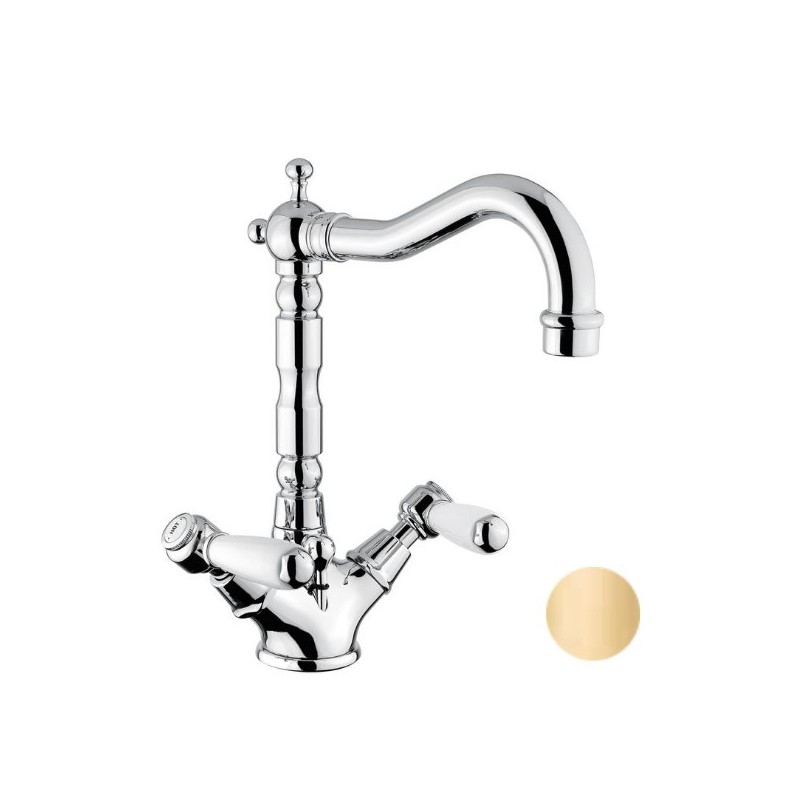 MONOMANDO DE LAVABO CHARLTON ORO
