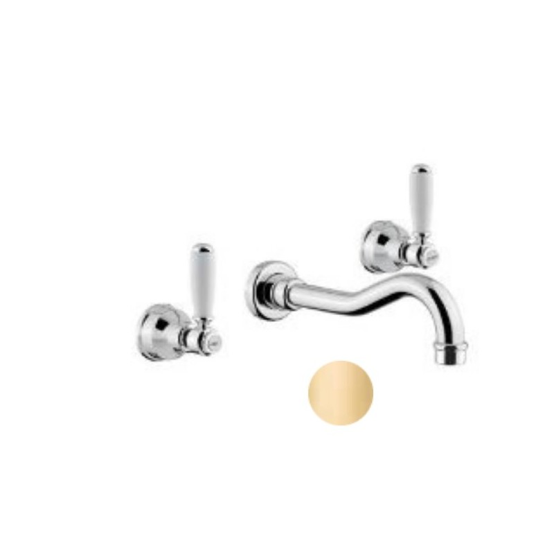 BIMANDO DE LAVABO MURAL CHARLTON ORO