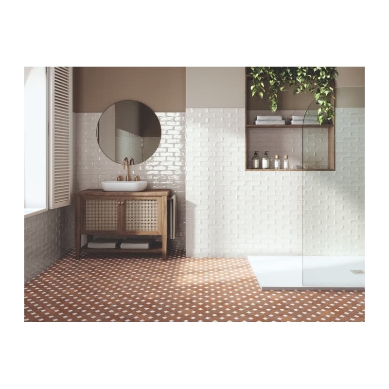 ANTICO CASALE TOZZETTO BIANCO MATE 3,4X3,4 RECTIFICADO