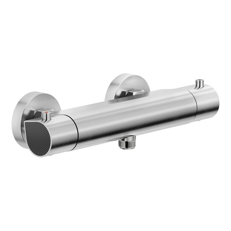 GRIFERÍA TERMOSTÁTICA DE DUCHA DRESS ACERO INOX CARBON MATT GRIFERÍA TERMOSTÁTICA DE DUCHA DRESS ACERO INOX CARBON MATT