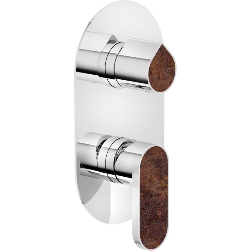 GRIFERÍA DE EMPOTRAR MONOMANDO DE DUCHA DRESS CROMO CORTEN GRIFERÍA DE EMPOTRAR MONOMANDO DE DUCHA DRESS CROMO CORTEN