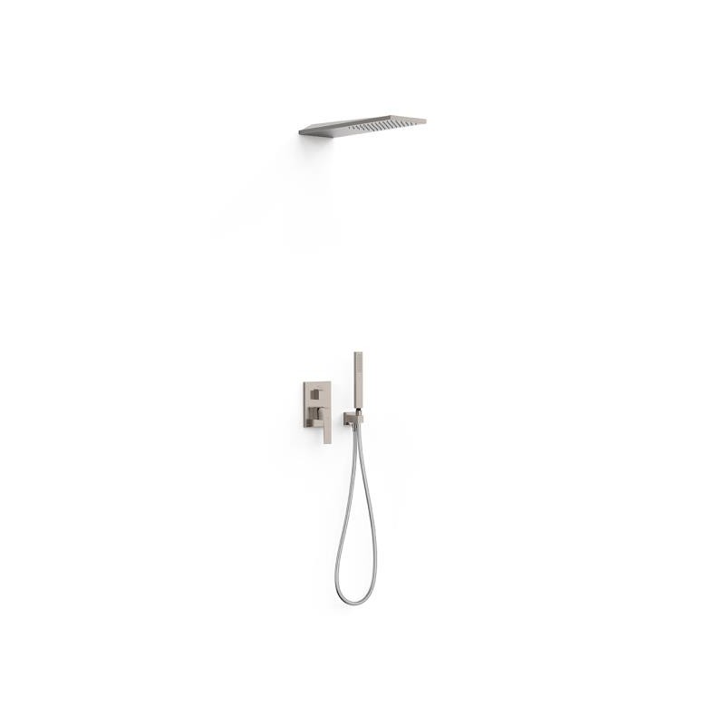 CONJUNTO MONOMANDO DE DUCHA SLIM ACERO CONJUNTO MONOMANDO DE DUCHA SLIM ACERO