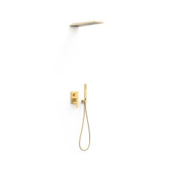 CONJUNTO MONOMANDO DE DUCHA SLIM ORO 24K MATE