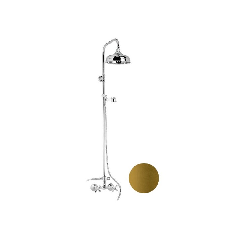 COLUMNA DE DUCHA BIMANDO DE DUCHA BELL-STIL LATÓN BRILLO COLUMNA DE DUCHA BIMANDO DE DUCHA BELL-STIL LATÓN BRILLO