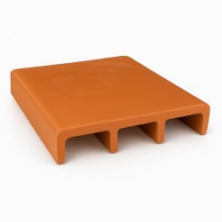 Pasamano 28X20X4 Rojo Mate