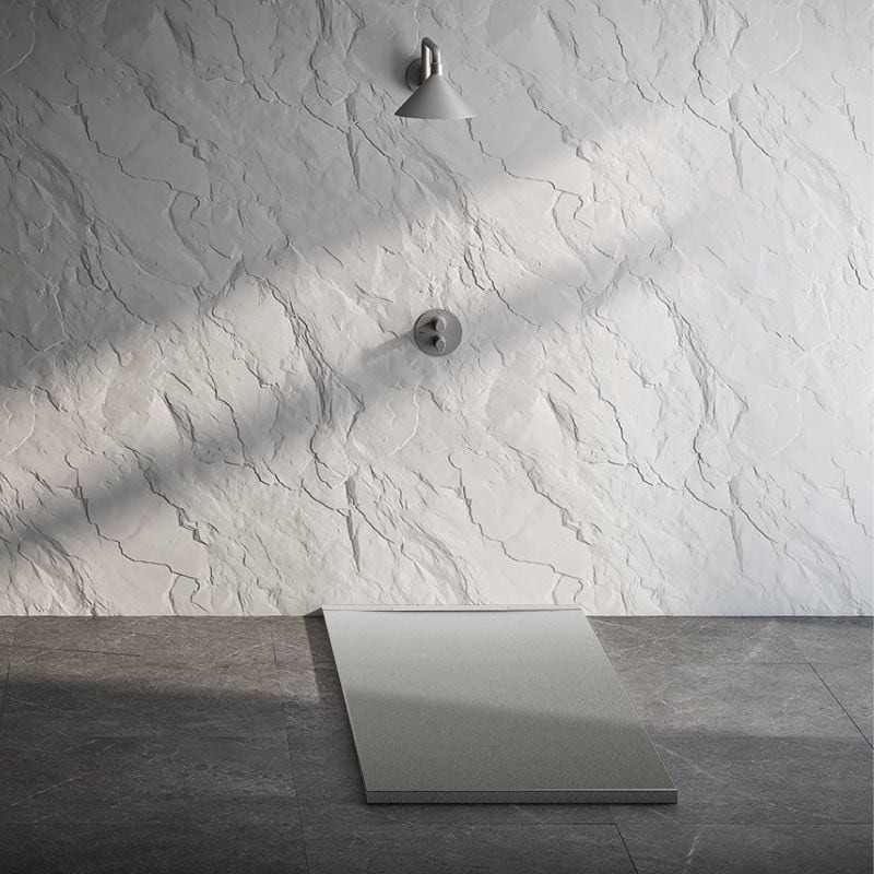 plato ducha limite gris 100x90