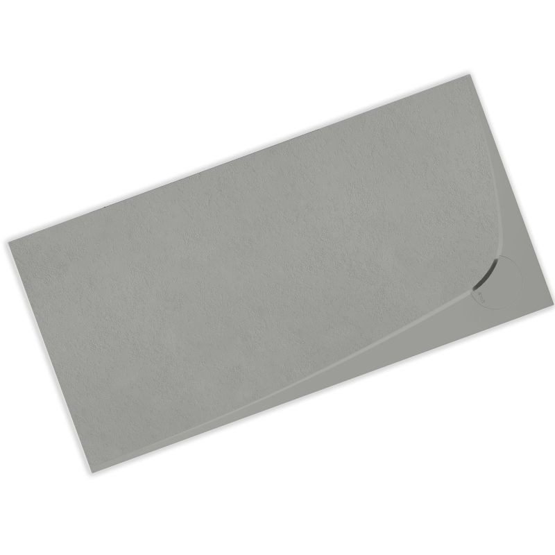 PLATO DUCHA SFERA DERECHA GRIS 140X90