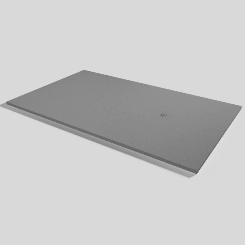 PLATO DUCHA BASE SLATE CEMENTO 140X90