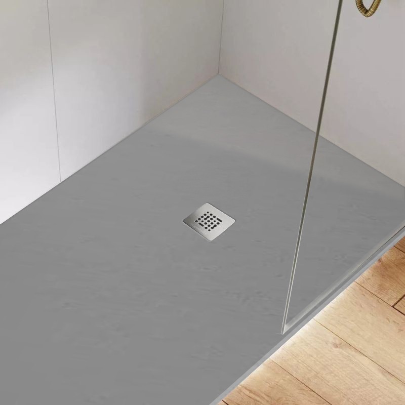 plato ducha base slate cemento 140x90