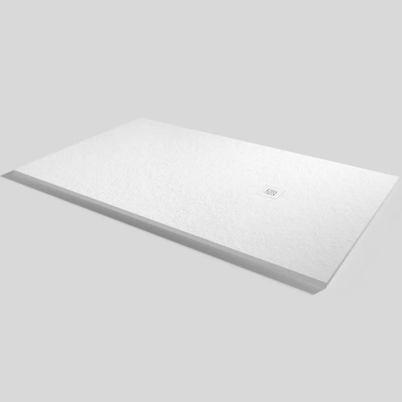 PLATO DUCHA BASE MIA SLATE BLANCO 140X90