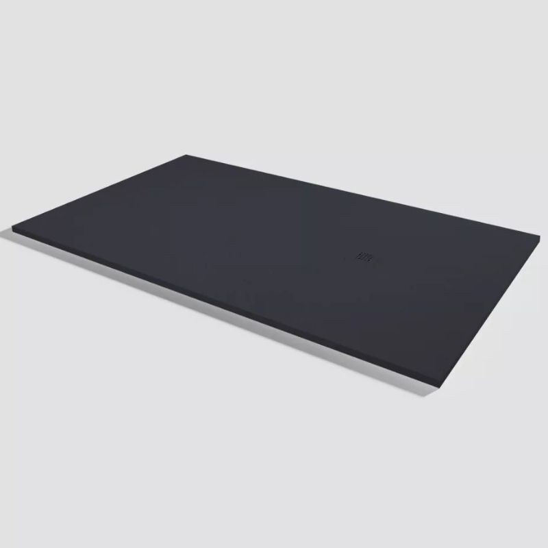 PLATO DUCHA BASE MIA SLATE NEGRO 140X90