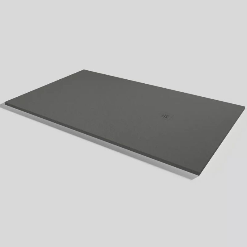 PLATO DUCHA BASE MIA SLATE LAVA 140X90