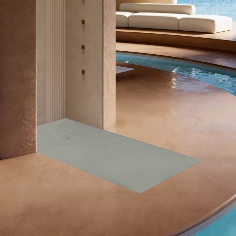 plato ducha base beton grey 140x90