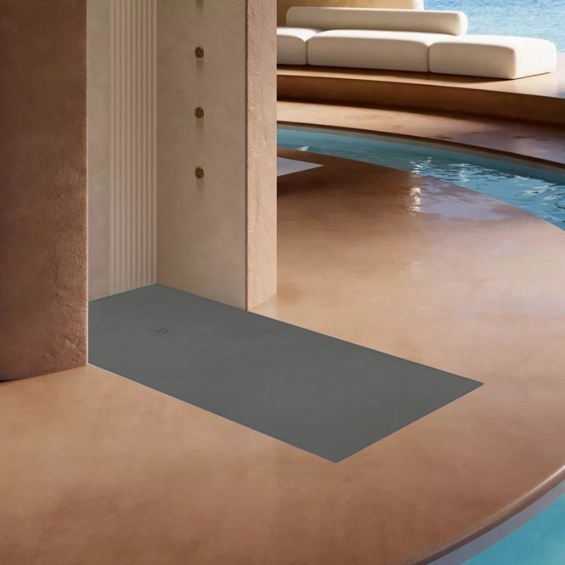 plato ducha base beton lava 140x90