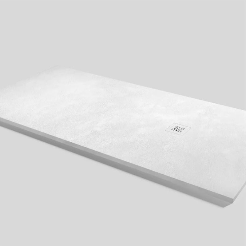 PLATO DUCHA BASE MIA BETON BLANCO 140X90