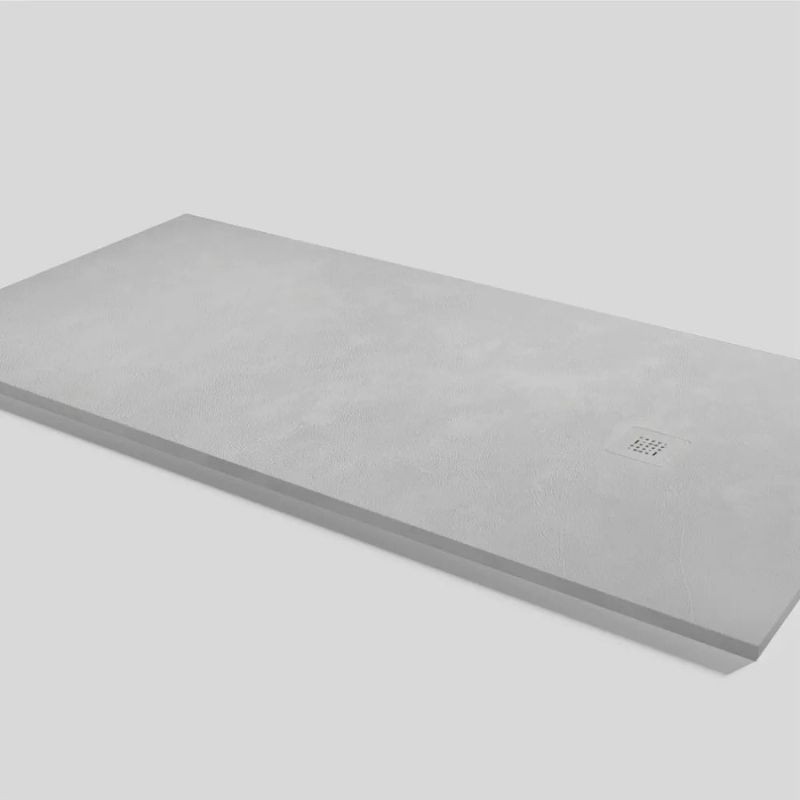PLATO DUCHA BASE MIA BETON MARFIL 140X90