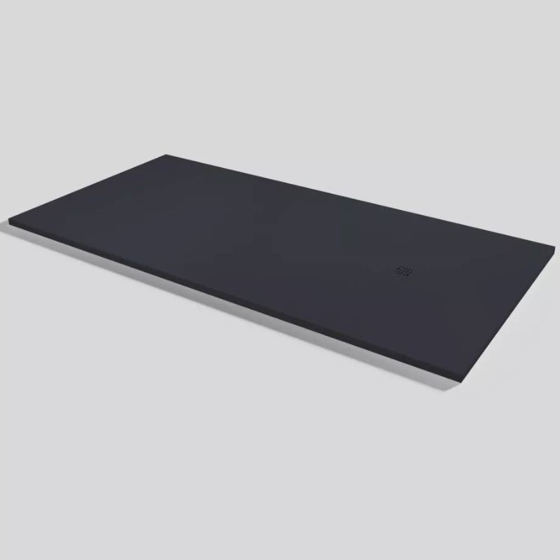 PLATO DUCHA BASE ZERO NEGRO 140X90