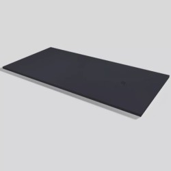 PLATO DUCHA BASE MIA ZERO NEGRO 140X90