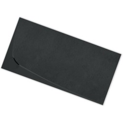 PLATO DUCHA SFERA IZQUIERDA NEGRO 180X80