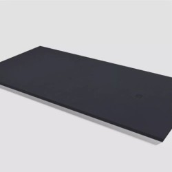 PLATO DUCHA BASE BETON NEGRO 160X90