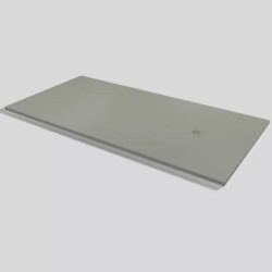PLATO DUCHA BASE ZERO GREY 160X90