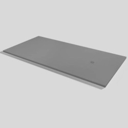 PLATO DUCHA BASE ZERO CEMENTO 160X90