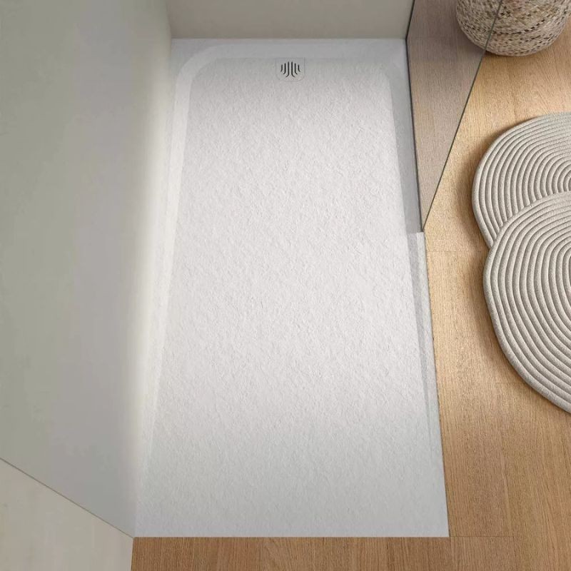 plato ducha unic dune slate blanco 160x90